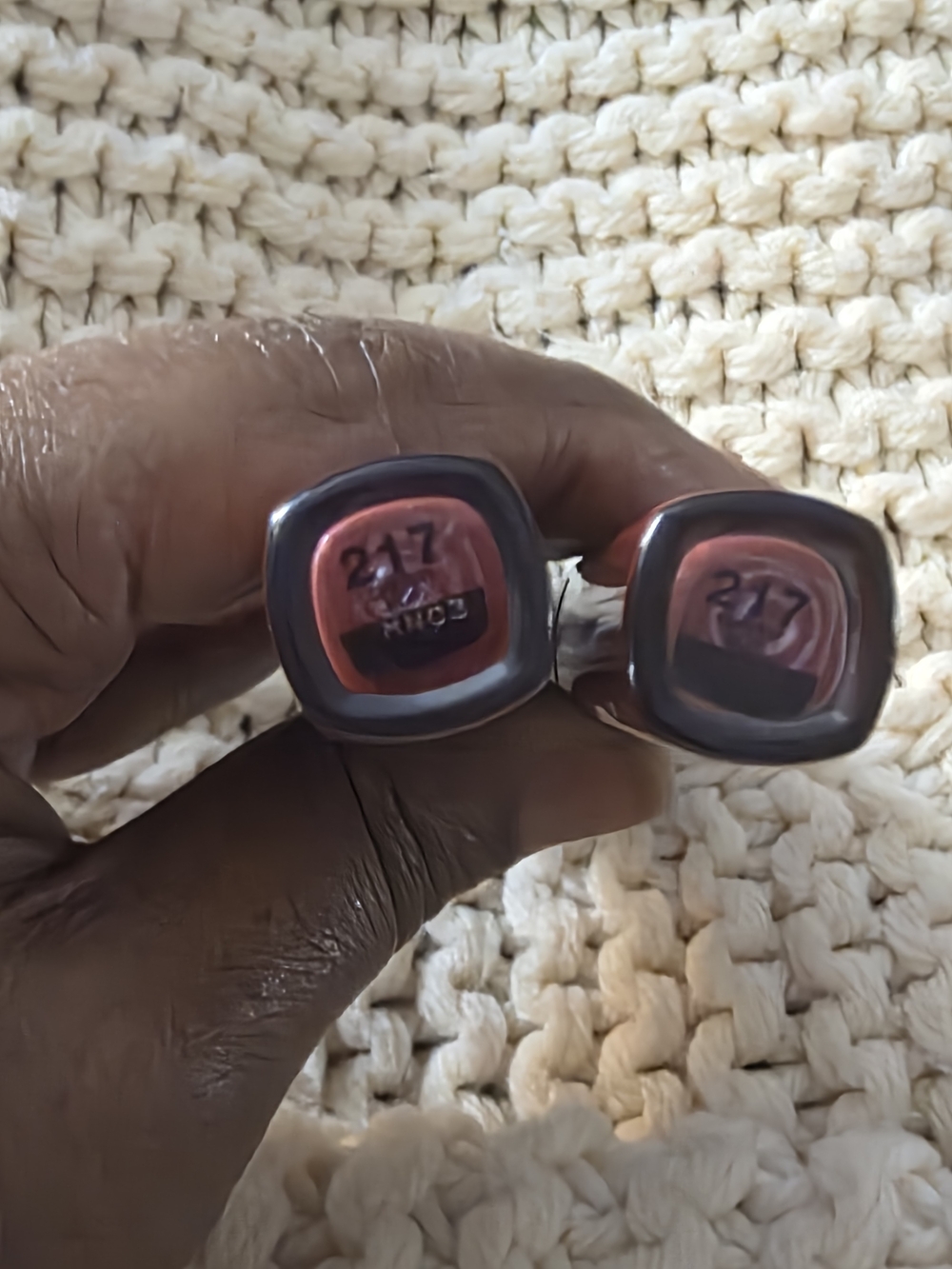 L'Oreal Lipstick Duo 217 Rose Pink Shades